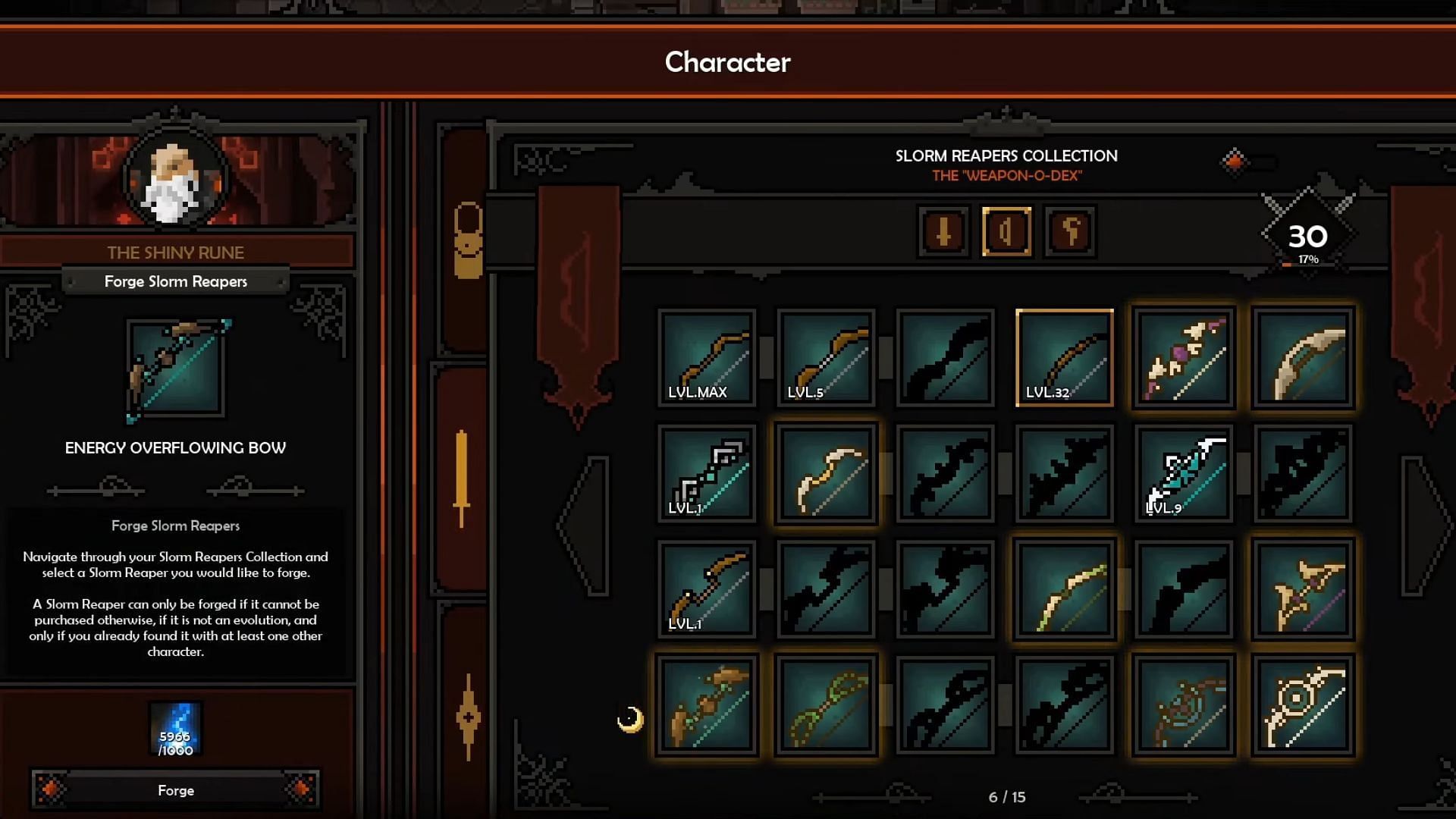 Reaper collection in The Slormancer (Image via Slormite Studios)